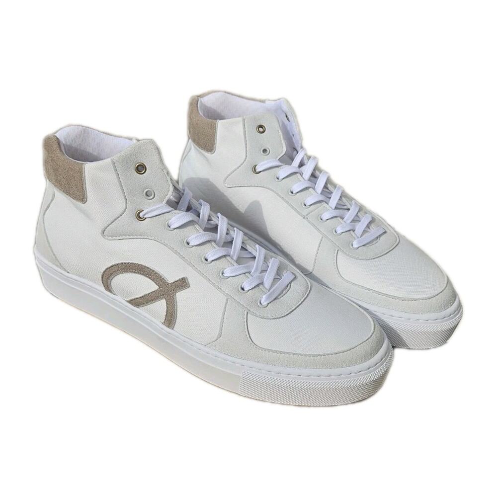 LØCI EVE High-Top Sneakers in Natural/Stone